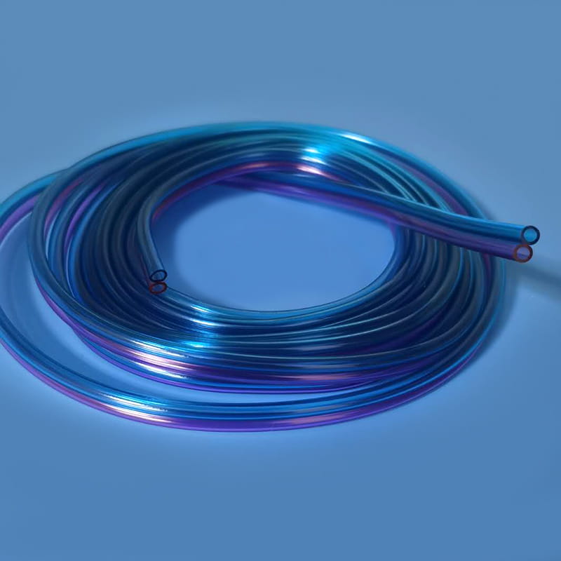 Medical Double-Lumen Single-Color And Dual-Color Catheters